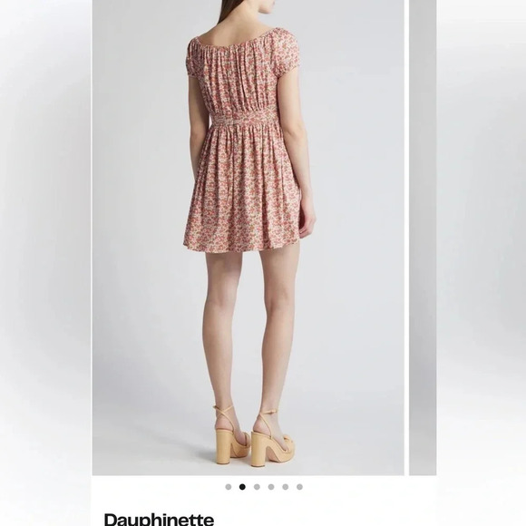 Dauphinette X Liberty London Myrtle Charmain print dress floral print size 6 NWT - Picture 2 of 5